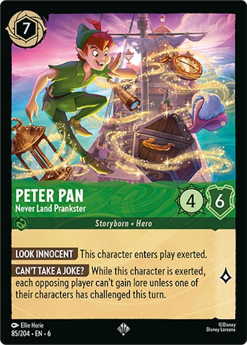 Peter Pan - Never Land Prankster (85/204) [Azurite Sea] | L.A. Mood Comics and Games