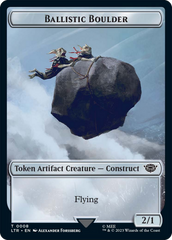 Ballistic Boulder // Food Token (09) Double-Sided Token [The Lord of the Rings: Tales of Middle-Earth Tokens] | L.A. Mood Comics and Games