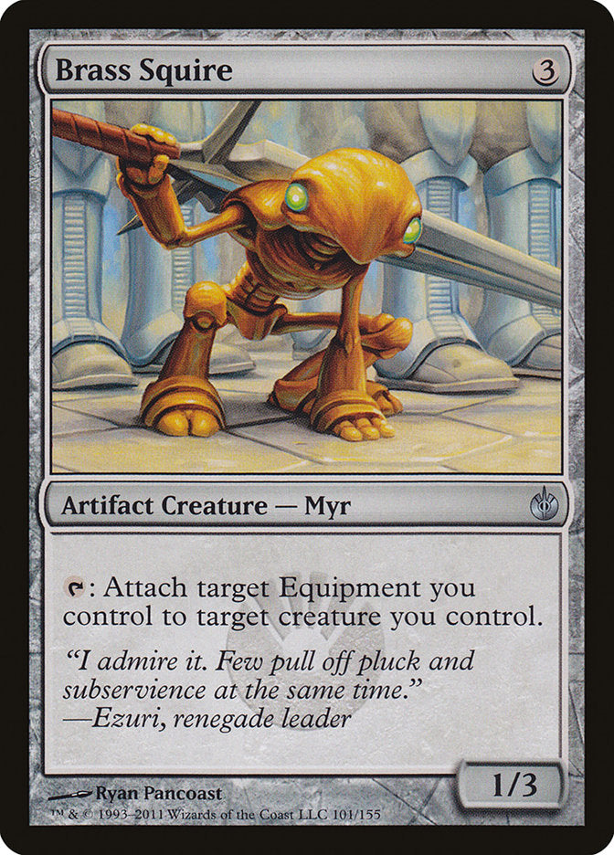 Brass Squire [Mirrodin Besieged] | L.A. Mood Comics and Games