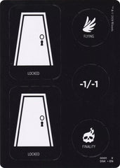 Punch Card Token (1 // 2) [Duskmourn: House of Horror Tokens] | L.A. Mood Comics and Games