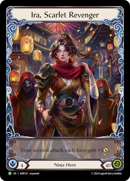 Ira, Scarlet Revenger [HER123] (Promo)  Rainbow Foil | L.A. Mood Comics and Games