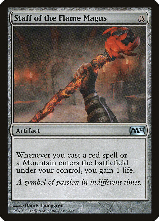 Staff of the Flame Magus [Magic 2014] | L.A. Mood Comics and Games