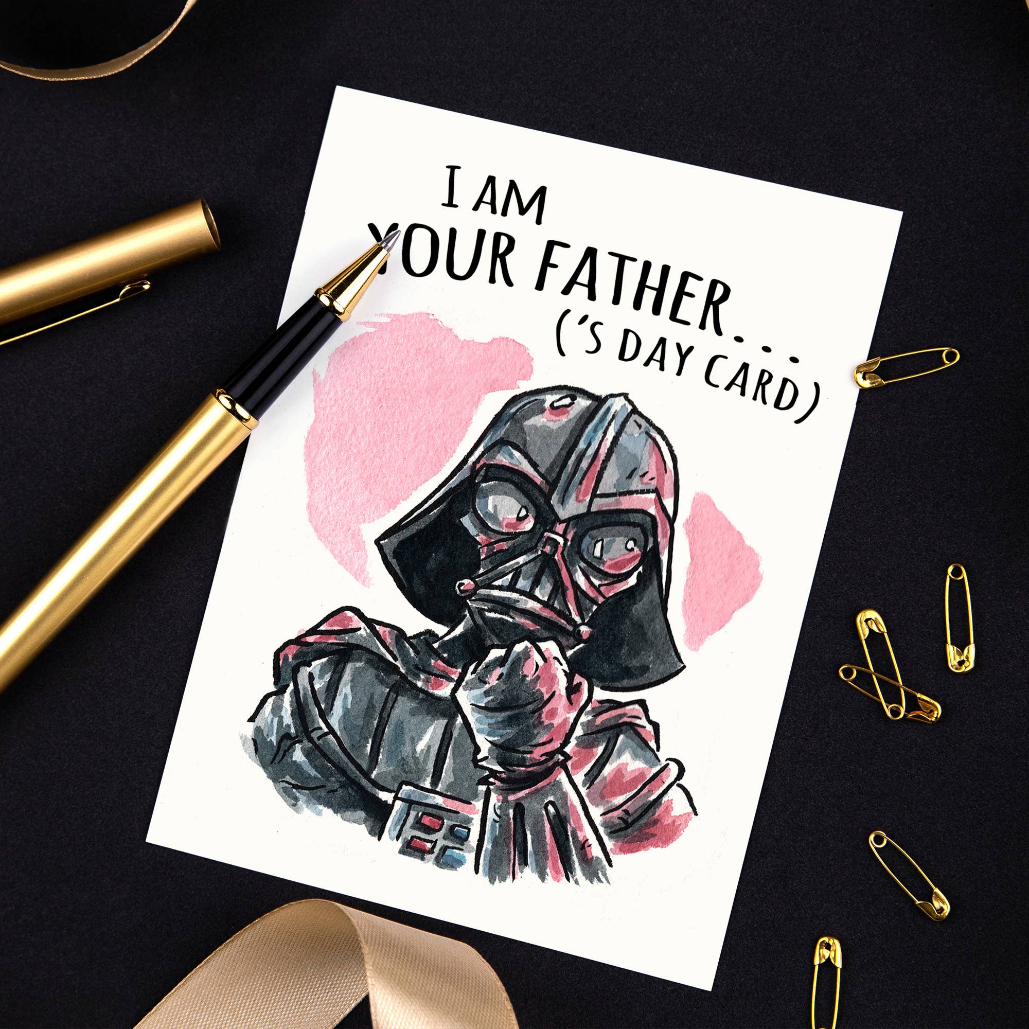 "I am your Father('s Day Card)" - Galactic Fathers Day Card | L.A. Mood Comics and Games