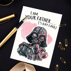 "I am your Father('s Day Card)" - Galactic Fathers Day Card | L.A. Mood Comics and Games