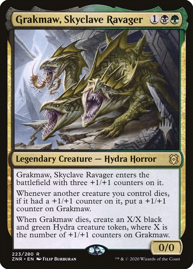 Grakmaw, Skyclave Ravager (Promo Pack) [Zendikar Rising Promos] | L.A. Mood Comics and Games