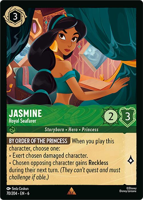 Jasmine - Royal Seafarer (70/204) [Azurite Sea] | L.A. Mood Comics and Games