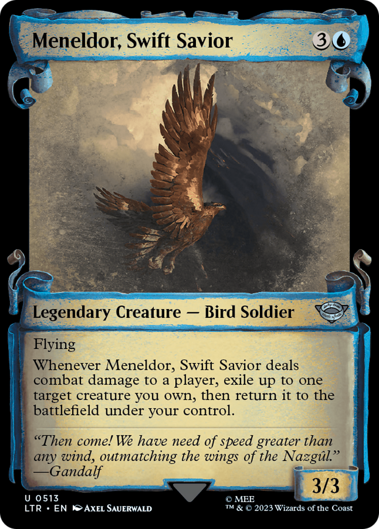 Meneldor, Swift Savior [The Lord of the Rings: Tales of Middle-Earth Showcase Scrolls] | L.A. Mood Comics and Games