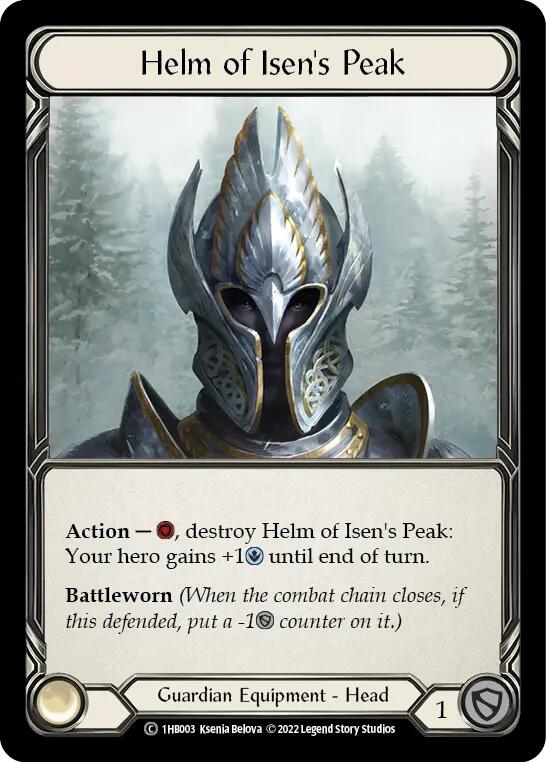 Helm of Isen's Peak [1HB003] (History Pack 1 Bravo Blitz Deck) | L.A. Mood Comics and Games