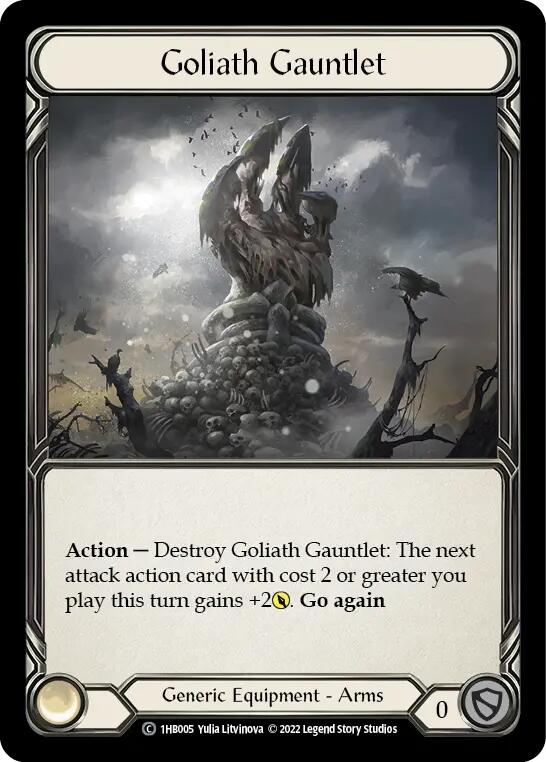 Goliath Gauntlet [1HB005] (History Pack 1 Bravo Blitz Deck) | L.A. Mood Comics and Games