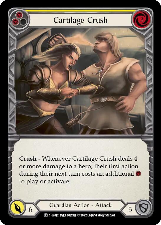 Cartilage Crush (Yellow) [1HB012] (History Pack 1 Bravo Blitz Deck) | L.A. Mood Comics and Games