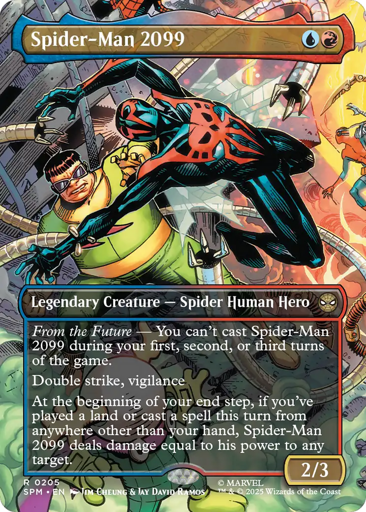 Spider-Man 2099 (0205) (Borderless) [Marvel's Spider-Man] | L.A. Mood Comics and Games