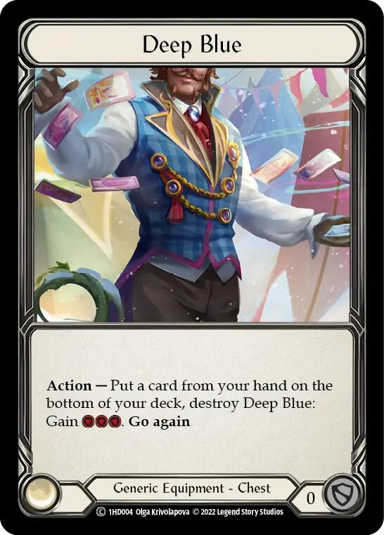 Deep Blue [1HD004] (History Pack 1 Dash Blitz Deck) | L.A. Mood Comics and Games