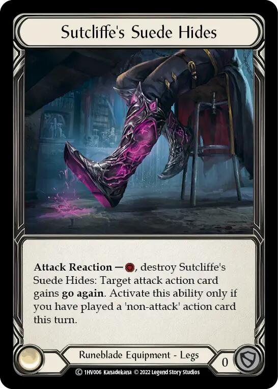 Sutcliffe's Suede Hides [1HV006] (Historic Pack 1 Blitz Deck Viserai) | L.A. Mood Comics and Games