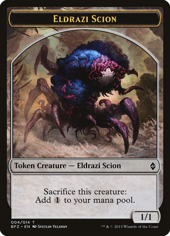 Eldrazi Scion Token (004/014) [Battle for Zendikar Tokens] | L.A. Mood Comics and Games