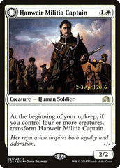 Hanweir Militia Captain // Westvale Cult Leader [Shadows over Innistrad Prerelease Promos] | L.A. Mood Comics and Games