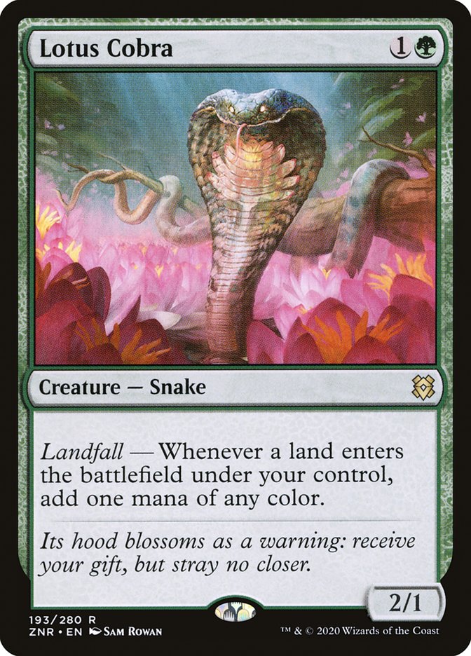 Lotus Cobra [Zendikar Rising] | L.A. Mood Comics and Games