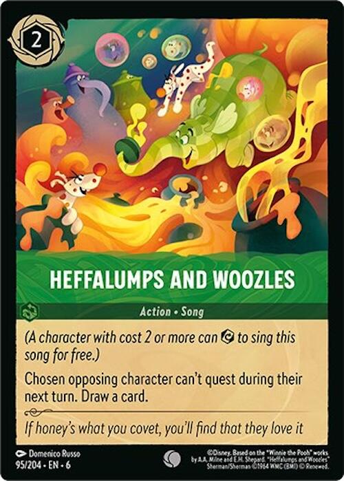 Heffalumps and Woozles (95/204) [Azurite Sea] | L.A. Mood Comics and Games