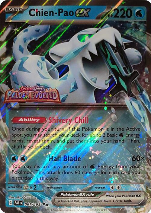 Chien-Pao ex (061/193) (Jumbo) [Scarlet & Violet: Paldea Evolved] | L.A. Mood Comics and Games