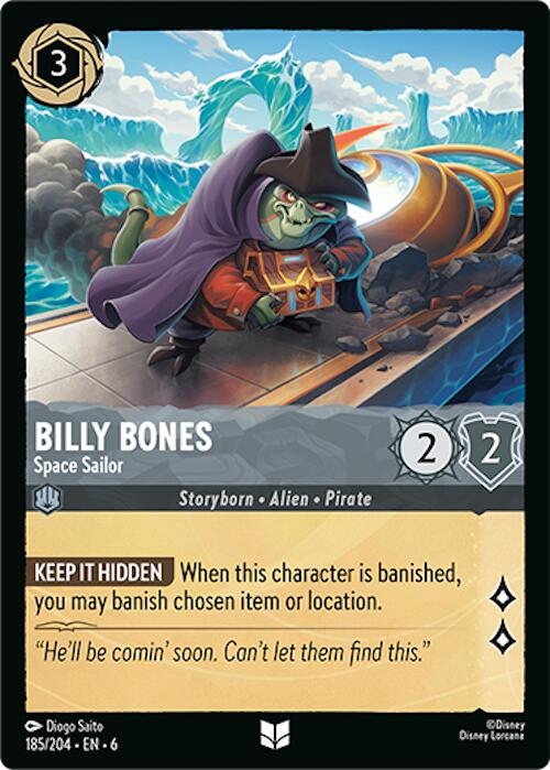 Billy Bones - Space Sailor (185/204) [Azurite Sea] | L.A. Mood Comics and Games