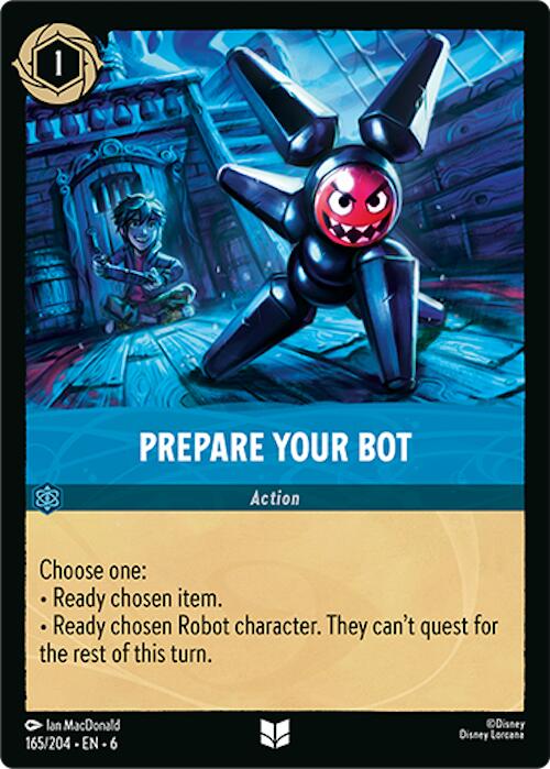 Prepare Your Bot (165/204) [Azurite Sea] | L.A. Mood Comics and Games