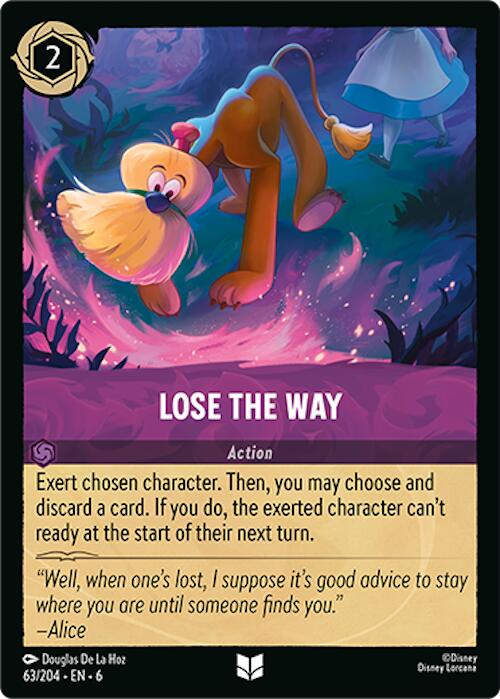 Lose the Way (63/204) [Azurite Sea] | L.A. Mood Comics and Games