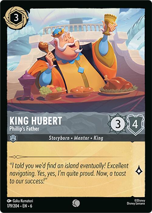 King Hubert - Phillip's Father (179/204) [Azurite Sea] | L.A. Mood Comics and Games