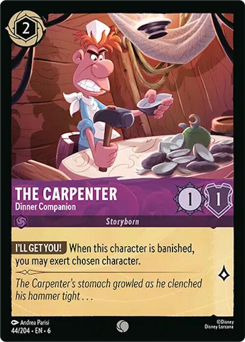 The Carpenter - Dinner Companion (44/204) [Azurite Sea] | L.A. Mood Comics and Games