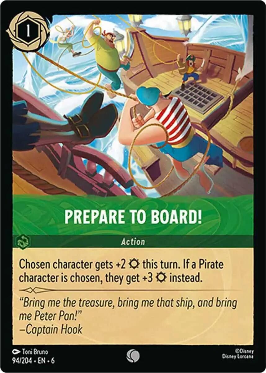 Prepare to Board! (94/204) [Azurite Sea] | L.A. Mood Comics and Games