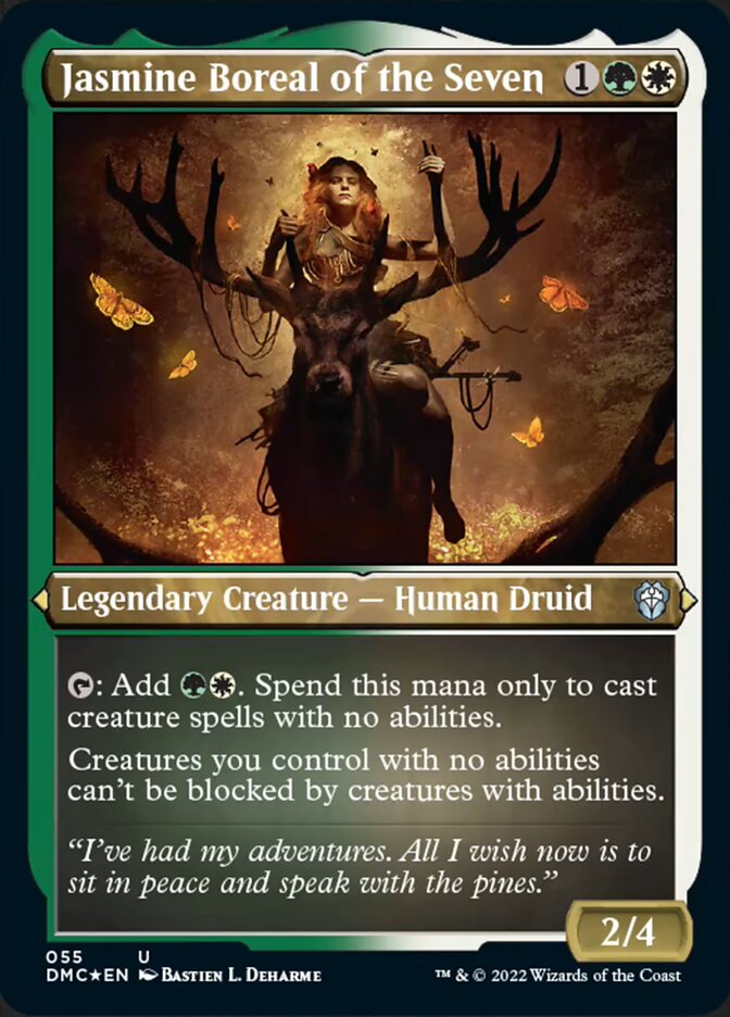Jasmine Boreal of the Seven (Foil Etched) [Dominaria United Commander] | L.A. Mood Comics and Games