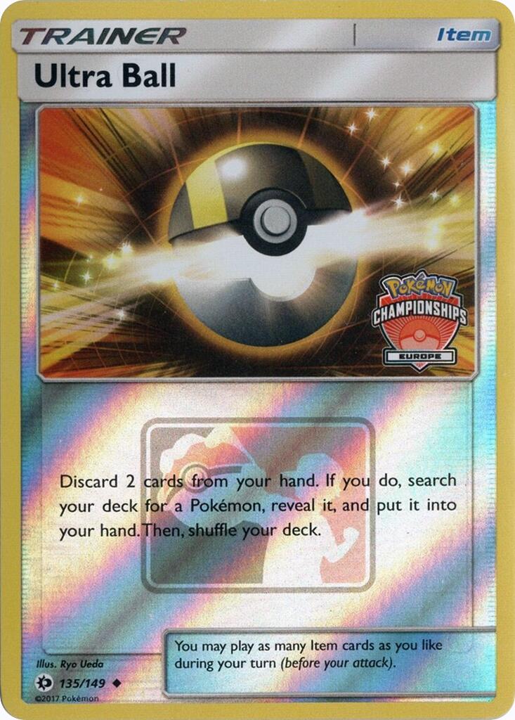 Ultra Ball (135/149) (Europe Championships) [League & Championship Cards] | L.A. Mood Comics and Games