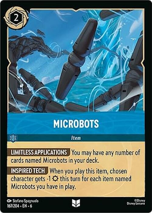 Microbots (167/204) [Azurite Sea] | L.A. Mood Comics and Games