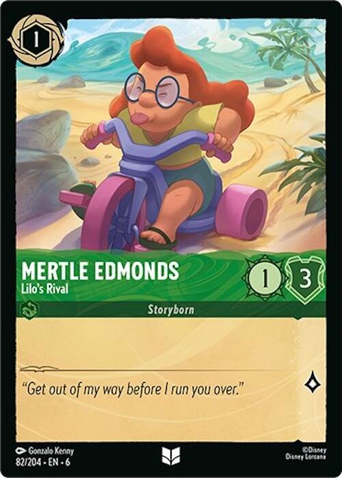 Mertle Edmonds - Lilo's Rival (82/204) [Azurite Sea] | L.A. Mood Comics and Games