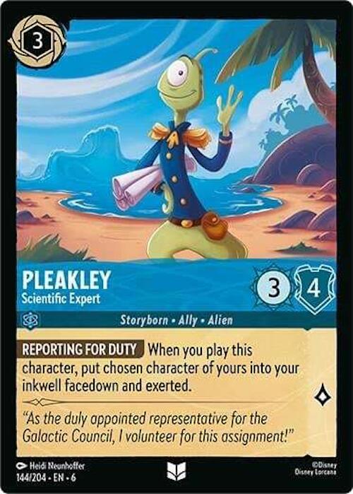 Pleakley - Scientific Expert (144/204) [Azurite Sea] | L.A. Mood Comics and Games