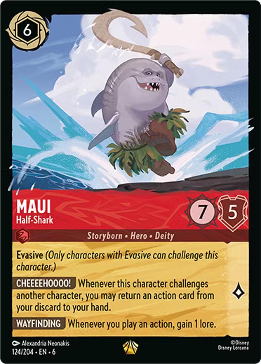 Maui - Half-Shark (124/204) [Azurite Sea] | L.A. Mood Comics and Games