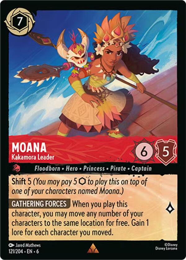 Moana - Kakamora Leader (121/204) [Azurite Sea] | L.A. Mood Comics and Games