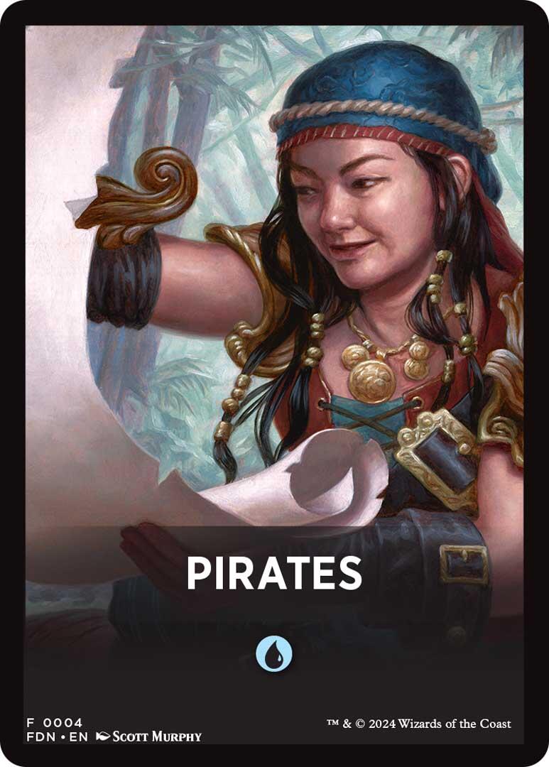 Pirates Theme Card [Foundations Tokens] | L.A. Mood Comics and Games