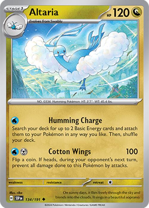 Altaria (134/191) [Scarlet & Violet: Surging Sparks] | L.A. Mood Comics and Games