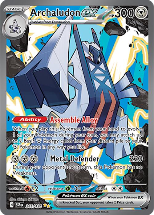 Archaludon ex (241/191) [Scarlet & Violet: Surging Sparks] | L.A. Mood Comics and Games