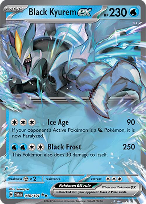 Black Kyurem ex (048/191) [Scarlet & Violet: Surging Sparks] | L.A. Mood Comics and Games