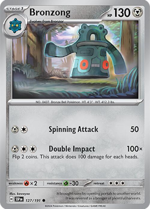 Bronzong (127/191) [Scarlet & Violet: Surging Sparks] | L.A. Mood Comics and Games