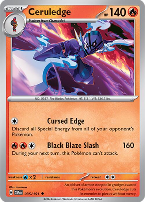 Ceruledge (035/191) [Scarlet & Violet: Surging Sparks] | L.A. Mood Comics and Games