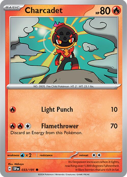 Charcadet (033/191) [Scarlet & Violet: Surging Sparks] | L.A. Mood Comics and Games