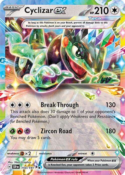 Cyclizar ex (159/191) [Scarlet & Violet: Surging Sparks] | L.A. Mood Comics and Games