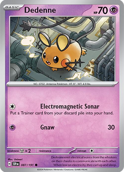 Dedenne (087/191) [Scarlet & Violet: Surging Sparks] | L.A. Mood Comics and Games