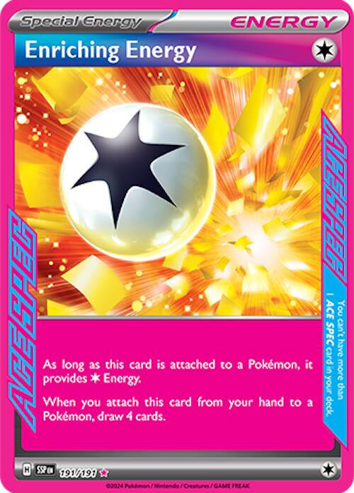 Enriching Energy (191/191) [Scarlet & Violet: Surging Sparks] | L.A. Mood Comics and Games