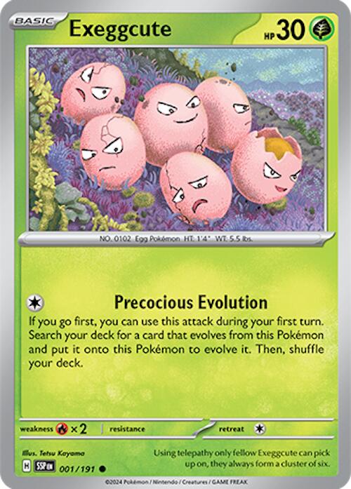 Exeggcute (001/191) [Scarlet & Violet: Surging Sparks] | L.A. Mood Comics and Games