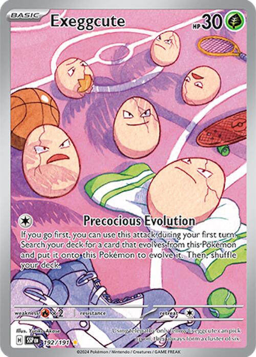 Exeggcute (192/191) [Scarlet & Violet: Surging Sparks] | L.A. Mood Comics and Games