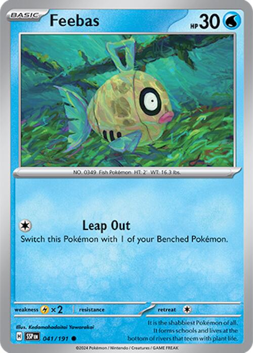 Feebas (041/191) [Scarlet & Violet: Surging Sparks] | L.A. Mood Comics and Games