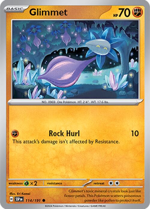 Glimmet (114/191) [Scarlet & Violet: Surging Sparks] | L.A. Mood Comics and Games