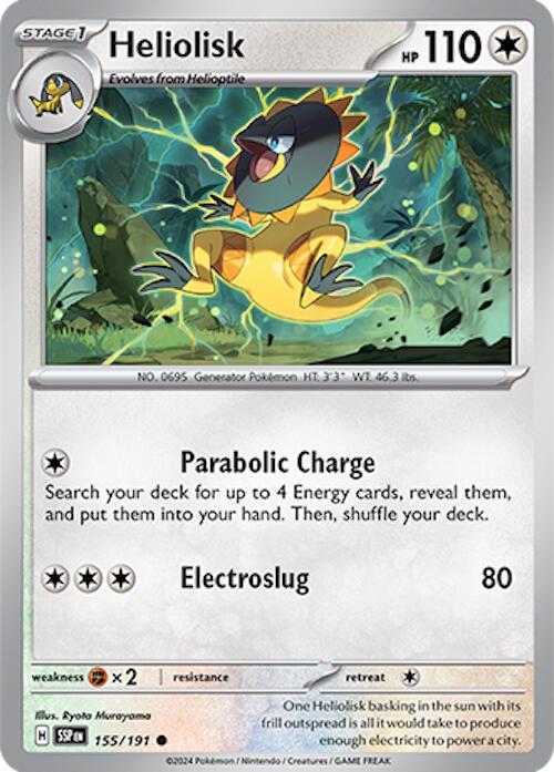 Heliolisk (155/191) [Scarlet & Violet: Surging Sparks] | L.A. Mood Comics and Games